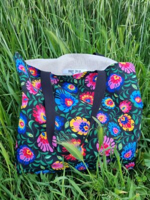 Sac cabas réversible KASSI noir