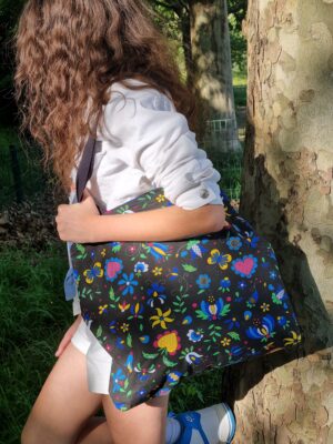Sac cabas réversible LOVI noir
