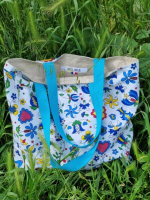 Sac cabas réversible LOVI blanc