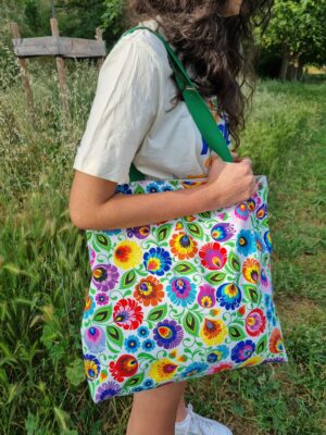 Sac cabas réversible KASSI multicolore